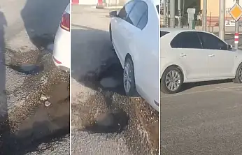 Siirt'te Baykan–Veysel Karani Yolunda Çukurlar Tehlike Saçıyor