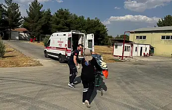 Siirt'te Beyin Kanaması Geçiren Kadın Ambulans Helikopterle Hastaneye Sevk Edildi
