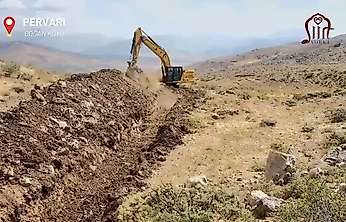 Siirt'te Bir Köye Daha Müjde: 18 Kilometrelik İçme Suyu Hattı İçin İlk Kazma Vuruldu