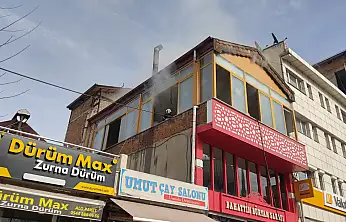 Siirt'te büryancıda korkutan yangın paniği