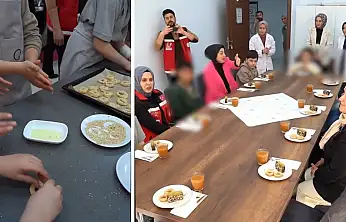 Siirt'te çocuklar geleneksel el sanatlarıyla buluştu! Kandil Simidi yaptı