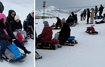 Siirt'te çocuklara sömestir sürprizi: Çocuk Hakları Komitesi Bitlis Kayak Merkezi'nde