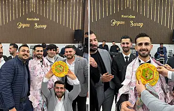 Siirt'te düğünde bal gibi bir sürpriz