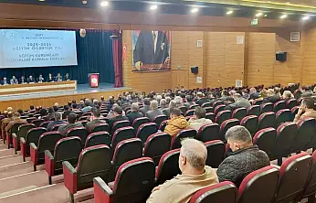 Siirt'te Eğitim Kurumları Müdürleri Kurulu Toplantısı Gerçekleştirildi