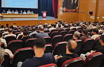 Siirt'te Eğitim Kurumu Müdürleri Sene Sonu Değerlendirme Toplantısı Yapıldı