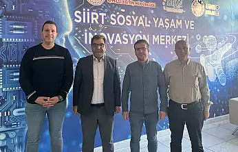 Siirt'te Eğitim ve Ekonomi İş Birliği Görüşmesi
