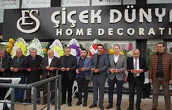 Siirt'te 'Es Çiçek Dünyası Home Decoration' Hizmete Açıldı