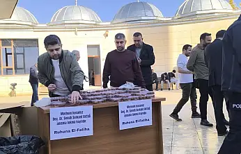 Siirt'te evinde vefat eden bölüm başkanı Doç. Dr. Aktuğ Unutulmadı!