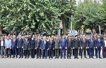 Siirt'te Gaziler Günü Törenlerle Kutlandı