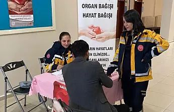 Siirt'te gençler organ bağışı konusunda bilgilendirildi