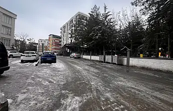 Siirt'te gizli buzlanmaya dikkat!