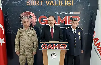 Siirt'te Güvenlik ve Asayiş Toplantısı: Vali Kızılkaya, ''Siirt'in huzuru için kararlılıkla çalışıyoruz''