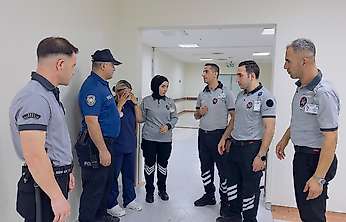 Siirt'te Hastanede Bebek Kaçırma Tatbikatı Gerçekleştirildi