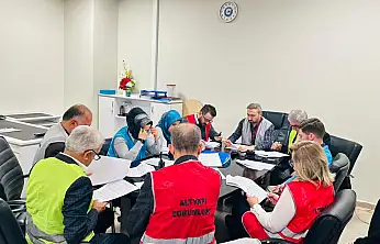 Siirt'te Hastanede HAP Kapsamında Masa Başı Tatbikatı Gerçekleştirildi