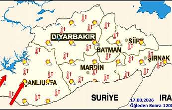 Siirt'te Hava Açık, Sıcaklık 38 Dereceye Çıkacak - Siirt Hava Durumu