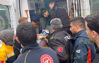 Siirt'te havalandırma boşluğuna düşen genç kız halat yardımıyla kurtarıldı