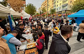 Siirt'te Hayır Çarşısı Düzenlendi: Gelirler Gazze'ye Gönderilecek