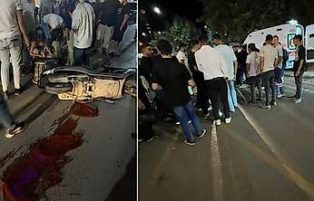 Siirt'te İki Motosiklet Çarpıştı: Kadın Sürücü Yaralandı