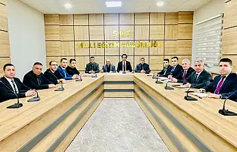 Siirt'te İl Eğitim Yönetim Toplantısı Gerçekleştirildi
