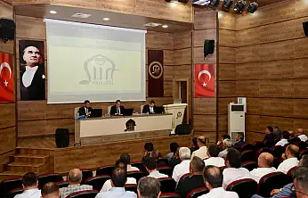 Siirt'te İl Koordinasyon Kurulu Toplandı: Kamu Yatırımları Masaya Yatırıldı