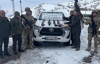 Siirt'te kaçak avcılığa geçit yok: 4 kişiye 77 bin TL ceza