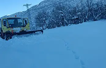 Siirt'te kar yağışı ulaşımı felç etti: 234 yerleşim yerine ulaşım sağlanamıyor