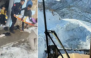 Siirt'te Karla Mücadele Ekipleri Zamanla Yarıştı: Hastalara Umut Oldular