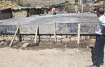 Siirt'te Köy Halkı Kendi İmkânlarıyla Başladığı Kuran Kursu İnşaatı İçin Destek Bekliyor