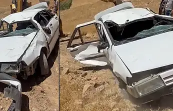 Siirt'te Köy Yolunda Kaza: 2 Yaralı