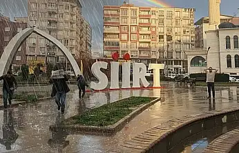 Siirt'te kuvvetli yağış etkili olacak: Sıcaklıklar 2–4 derece düşüyor