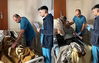 Siirt'te lokal anesteziyle yüksek riskli hastaya başarılı kalça kırığı ameliyatı