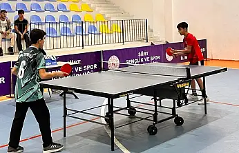 Siirt'te Masa Tenisinde Şampiyon Okullar Belli Oldu