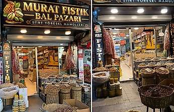 Siirt'te Murat Fıstık Bal Pazarı Açıldı