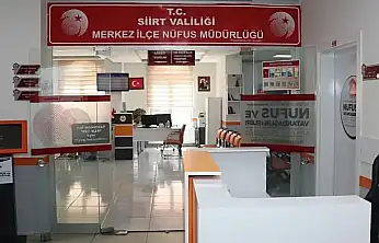 Siirt'te Nüfus Müdürlükleri YKS İçin Hafta Sonu Açık Olacak