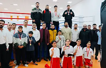 Siirt'te Okul Sporları Kick Boks müsabakaları tamamlandı