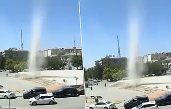 Siirt'te Oluşan Hortum Kameraya Yansıdı