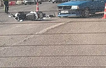 Siirt'te Otomobil ile Motosiklet Çarpıştı: 1 Yaralı
