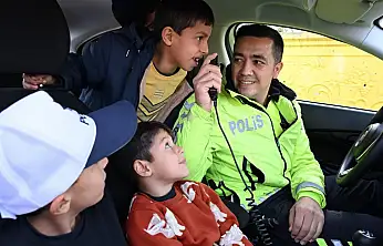 Siirt'te Özel Öğrencilere Trafik Bilinci Eğitimi