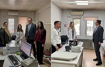 Siirt'te Pervari Devlet Hastanesi'nde SDS denetimi yapıldı