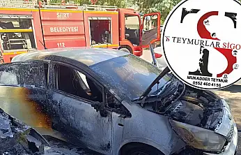 Siirt'te Peş Peşe Araç Yangınları Sonrası Teymurlar Sigortadan Kritik Uyarı