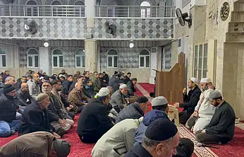 Siirt'te Sabah Namazı Gençlik Buluşması Ensar Camii'nde yapıldı