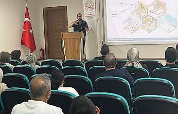 Siirt'te Şiddetle Mücadele Personeline Afet ve Acil Durum Eğitimi