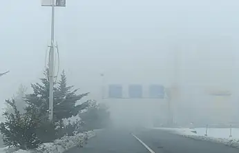 Siirt'te Sis Etkili Oluyor, Görüş Mesafesi Yer Yer 50 Metreye Düştü