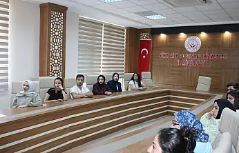 Siirt'te Stajyer Üniversite Öğrencilerine İş Sağlığı ve Güvenliği Eğitimi Verildi