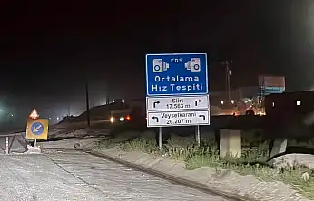 Siirt'te Sürücüler Dikkat! Ortalama Hız Denetimi Başladı