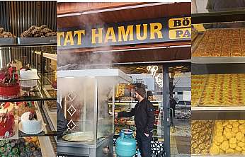 Siirt'te 'Tat Hamur' pastanesi hizmete açıldı
