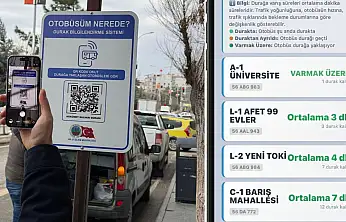 Siirt'te toplu taşımada dijital adım: Canlı durak bilgi sistemi devrede