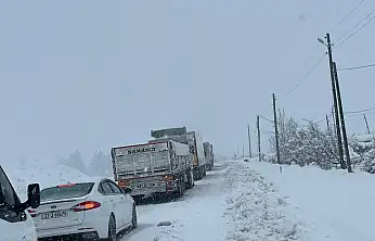 Siirt'te Uluslararası Yol Trafiğe Kapalı! Yüzlerce Araç Kuyruğu Oluştu
