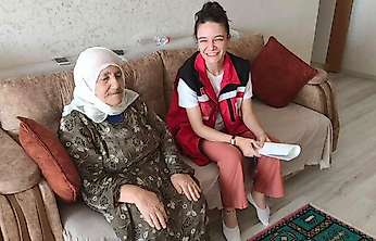 Siirt'te vazife malulü ailesine hane ziyareti gerçekleştirildi