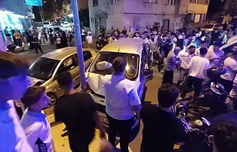 Siirt'te Zincirleme Kaza Sonrası Kavga: Polis Güçlükle Ayırdı
